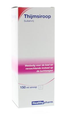 Healthypharm Thijmsiroop suikervrij