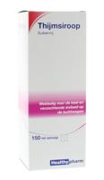 Healthypharm Thijmsiroop suikervrij
