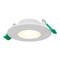 Prado dimbare LED Inbouwspot - 6 watt 570 lumen - CCT instelbare lichtkleur 2700K/4000K/6000K - Lage inbouwdiepte 25 mm - Rond - IP44 voor binnen en buiten - Wit