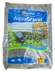 Superfish Aqua Grind Bodembedekker Grijs 1-2mm - Natuurlijk & pH-Neutraal 4kg