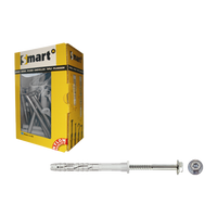 pgb-Europe SMART | Raamplug CB zeskantschroef Ø 10x160 NZN | 25 st SM0RPCN01100160E