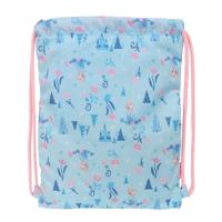 Rugtas met Koordjes Frozen Ice magic Blauw 26 x 34 x 1 cm