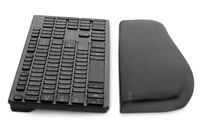 Kensington ErgoSoft polssteun voor platte toetsenborden, zwart - thumbnail