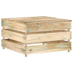 Tuintafel pallet gempregneerd grenenhout