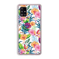 Tropisch 2: Samsung Galaxy A51 5G Transparant Hoesje
