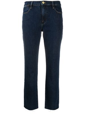 FRAME jean à coupe courte - Bleu