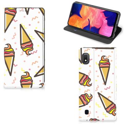 Samsung Galaxy A10 | Flip Style Cover | Icecream