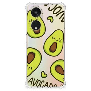 OPPO A98 Stevig Bumper Hoesje Avocado Singing