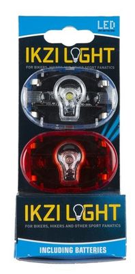 Ikzi light verlichtingsset led voor en achter op kaart 1420100n