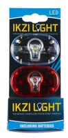 Ikzi light verlichtingsset led voor en achter op kaart 1420100n