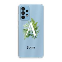Green Brush: Samsung Galaxy A52 Transparant Hoesje
