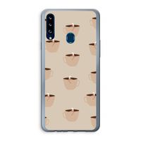 Morning coffee: Samsung Galaxy A20s Transparant Hoesje