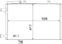 Condensor, airconditioning AC370000S Condensor, airconditioning AC370000S
