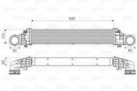 Intercooler, inlaatluchtkoeler 818587
