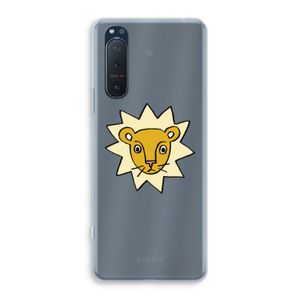 Kleine leeuw: Sony Xperia 5 II Transparant Hoesje