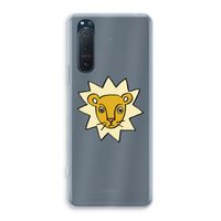 Kleine leeuw: Sony Xperia 5 II Transparant Hoesje