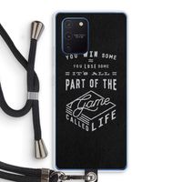 Life: Samsung Galaxy Note 10 Lite Transparant Hoesje met koord