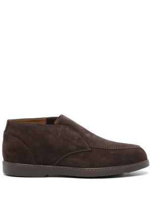 Doucal's bottines Chukka en daim - Marron