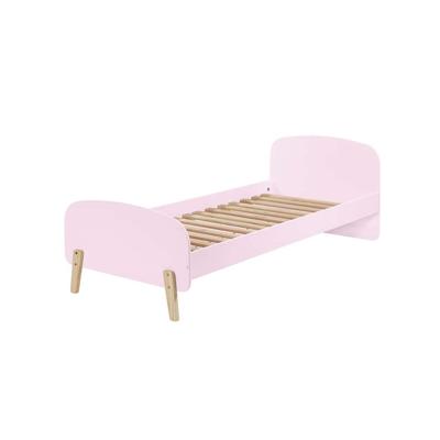 Leen Bakker - Vipack Bed Kiddy - MDF - Roze - 205.5x95x72.5 Cm