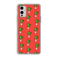 Mini cactus: OnePlus 9 Transparant Hoesje
