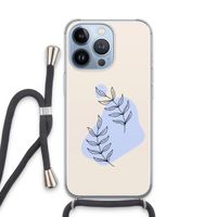 Leaf me if you can: iPhone 13 Pro Transparant Hoesje met koord