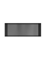 Hotbath &MORE Inbouwnis 30x80x10cm frameless Geborsteld Gunmetal PVD