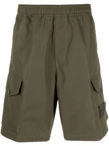 Stone Island short en coton à poches cargo - Vert