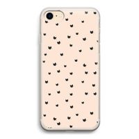 Kleine kattenkopjes: iPhone 7 Transparant Hoesje