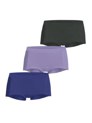 Björn Borg 3-Pack dames boxershorts - Everyday cotton - M - Paars - Onderbroek - Ondergoed - M - Onderbroek - Ondergoed - M - Onderbroek - - M -