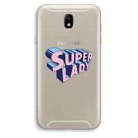 Superlady: Samsung Galaxy J7 (2017) Transparant Hoesje