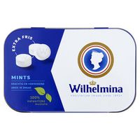 Wilhelmina Pepermunt Wilhelmina - Mints Mint 50 Gram  6 Stuks