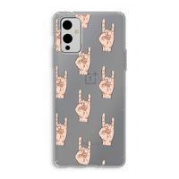 Rock: OnePlus 9 Transparant Hoesje