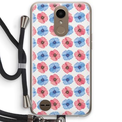 Klaproosjes: LG K10 (2017) Transparant Hoesje met koord