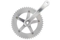 Affinity Pro 165mm 144 BCD 49T Crankstel met Trapas - Zilver