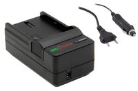 ChiliPower Olympus Li-50B oplader - stopcontact en autolader