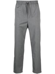 Maison Kitsuné pantalon à lien de resserrage - Gris