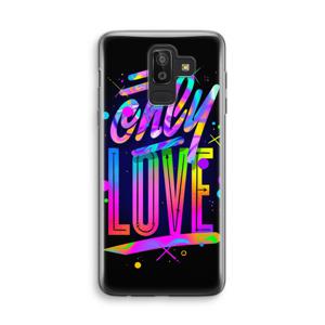 Only Love: Samsung Galaxy J8 (2018) Transparant Hoesje