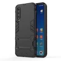 Schokbestendige PC + TPU Case voor Xiaomi mi 9 SE met houder (zwart)