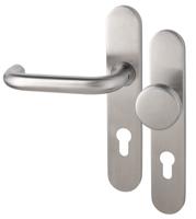 Cecil PF KL4 LS kruk L/vaste knop PC55mm rvs mat