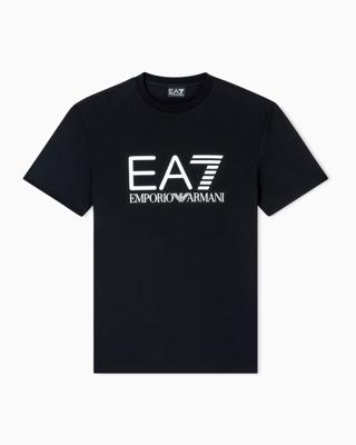 EA7 Emporio Armani 7M001412 T-Shirt Heren Zwart - Maat S - Kleur: Zwart | Soccerfanshop
