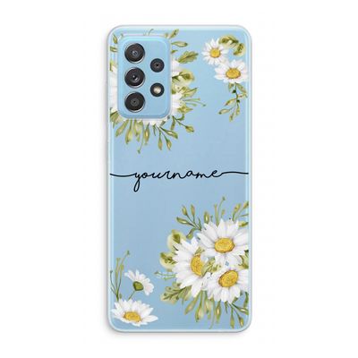 Daisies: Samsung Galaxy A73 Transparant Hoesje