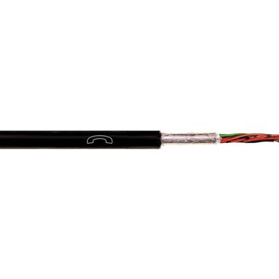 LAPP 1591218/500 Telefoonkabel A-2YF(L)2Y Zwart 500 m