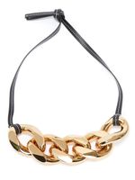 JW Anderson collier à maillons épais - Noir