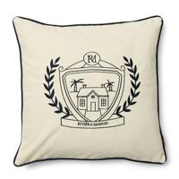 Riviera Maison - Laglio Pillow Cover 50x50 - Wit - thumbnail