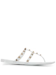 Valentino Garavani sandales Rockstud - Blanc