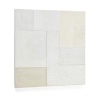 Kave Home Wandpaneel Pineda 100 x 100cm - Wit