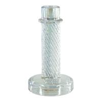 Housevitamin kandelaar twist iriserend glas 15 cm | 24 stuks