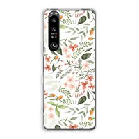 Sweet little flowers: Sony Xperia 1 III Transparant Hoesje