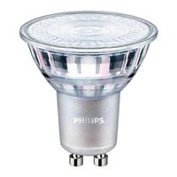 Philips Lighting 30813800 LED-lamp Energielabel F (A - G) GU10 4.8 W = 50 W Warmwit (Ø x l) 50 mm x 54 mm 1 stuk(s) - thumbnail