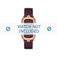 Marc by Marc Jacobs horlogeband MJ1483 Leder Bordeaux 14mm + standaard stiksel